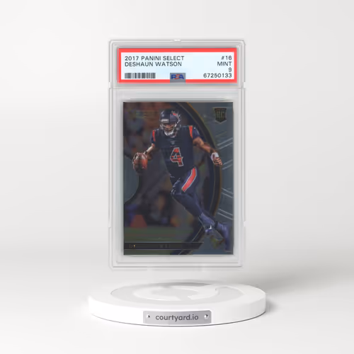 2017 Panini Select #16 Deshaun Watson (PSA 9 MINT)