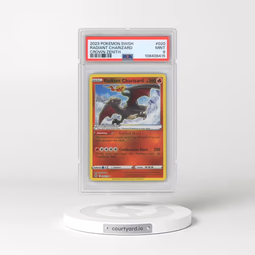 2023 Pokémon Sword and Shield Crown Zenith #020 Radiant Charizard - Holo (PSA 9 MINT)