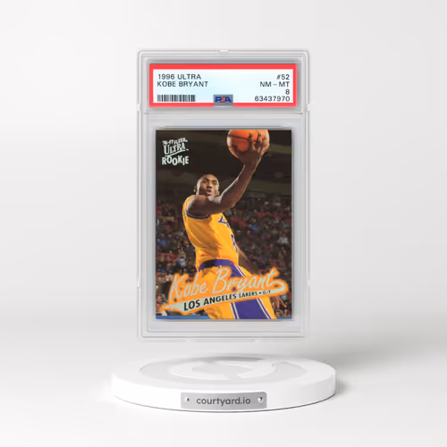 1996 Ultra #52 Kobe Bryant (PSA 8 NM-MT)