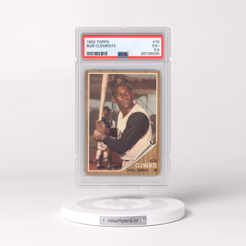 1962 Topps #10 Bob Clemente (PSA 5.5 EX+)
