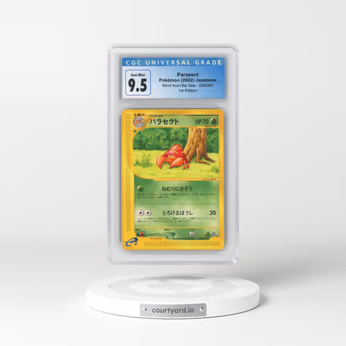 2002 Wind from the Sea #006/087 Parasect - 1st Edition (CGC 10 GEM MINT)