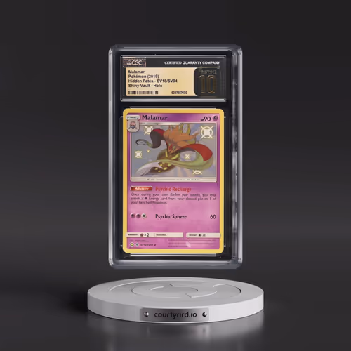 2019 Hidden Fates #SV18/SV94 Malamar - Shiny Rare Holo (CGC 10 PRISTINE)