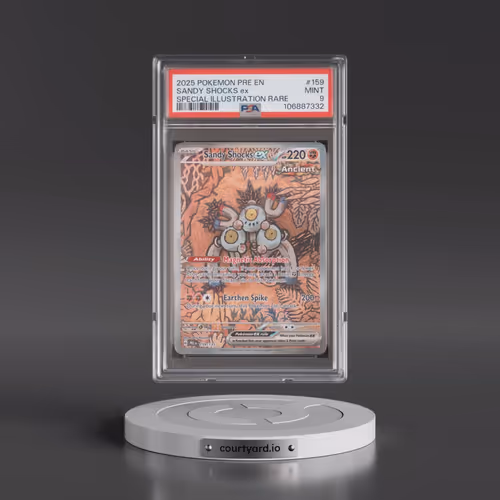 2025 Pokémon Pre EN-Prismatic Evolutions #159 Sandy Shocks EX - Holo Special Illustration Rare (PSA
