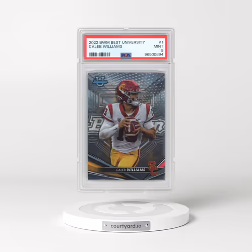 2022 Bowman's Best University #1 Caleb Williams (PSA 9 MINT)