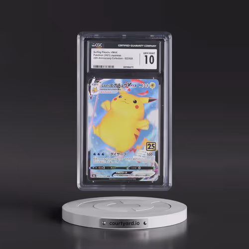 2021 25th Anniversary Collection #022/028 Surfing Pikachu VMAX - Holo (CGC 10 GEM MINT)