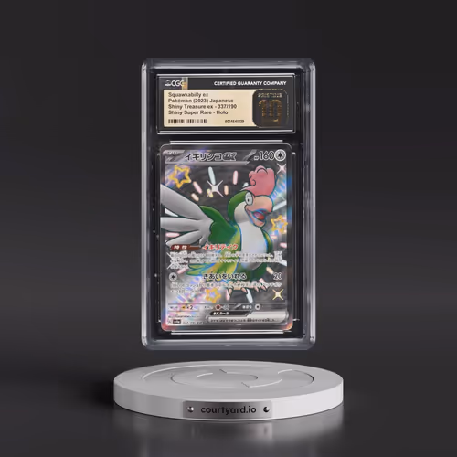 2023 Shiny Treasure ex #337/190 Squawkabilly ex - Shiny Super Rare Holo (CGC 10 PRISTINE)