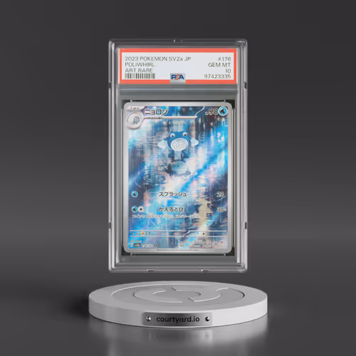 2023 Pokémon Sv2a-Pokemon 151 #176 Poliwhirl - Art Rare (PSA 10 GEM MINT)