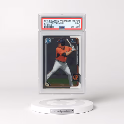2015 Bowman Chrome Prospects #BCP138 Mike Yastrzemski (PSA 9 MINT)