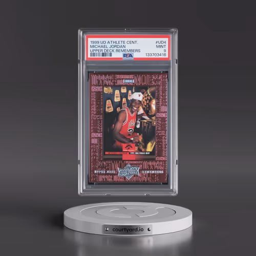 1999 Upper Deck MJ Athlete of the Century Upper Deck Remembers #UD4 Michael Jordan (PSA 9 MINT)
