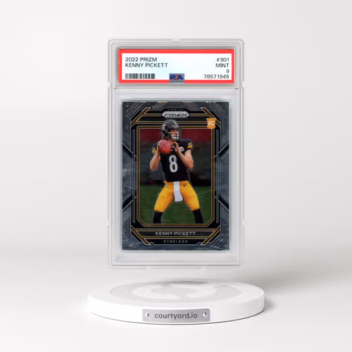 2022 Panini Prizm #301 Kenny Pickett (PSA 9 MINT)