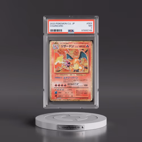 2023 Pokémon Cll-Trading Card Game Classic Charizard & HO-Oh EX Deck #003 Charizard (PSA 7 NM)