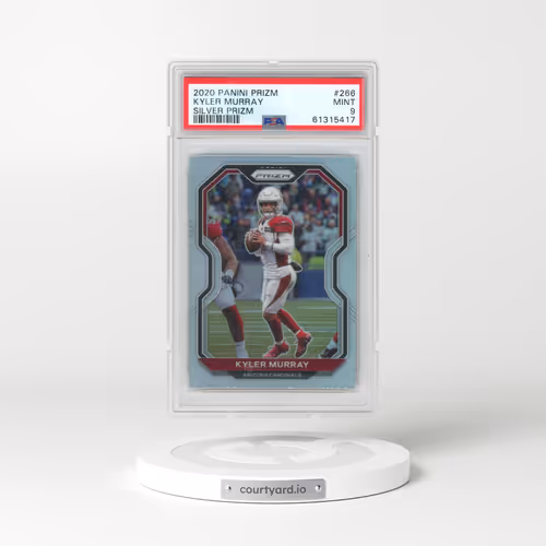 2020 Panini Prizm #266 Kyler Murray - Silver Prizm (PSA 9 MINT)