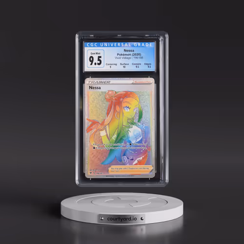 2020 Vivid Voltage #196/185 Nessa - Rainbow Rare Holo (CGC 10 GEM MINT)
