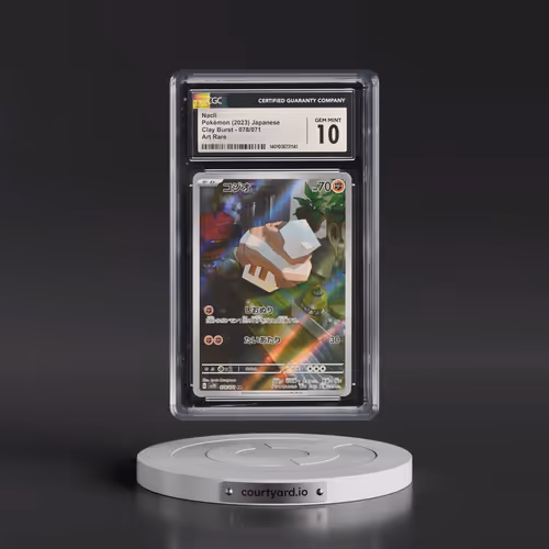 2023 Pokémon Sv2d-Clay Burst #078 Nacli - Art Rare (CGC 10 GEM MINT)