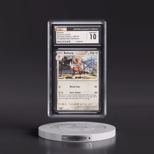2024 Pokémon Obf EN-Obsidian Flames #149 Bisharp - Shrouded Fable Illustration Collection (CGC 10 GE