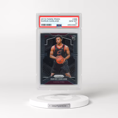 2019 Panini Prizm #288 Darius Garland (PSA 10 GEM MINT)