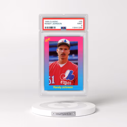 1989 Classic #95 Randy Johnson (PSA 9 MINT)