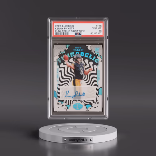 2022 Panini Illusions Funkadelic Signatures #F16 Kenny Pickett (PSA 10 GEM MINT)