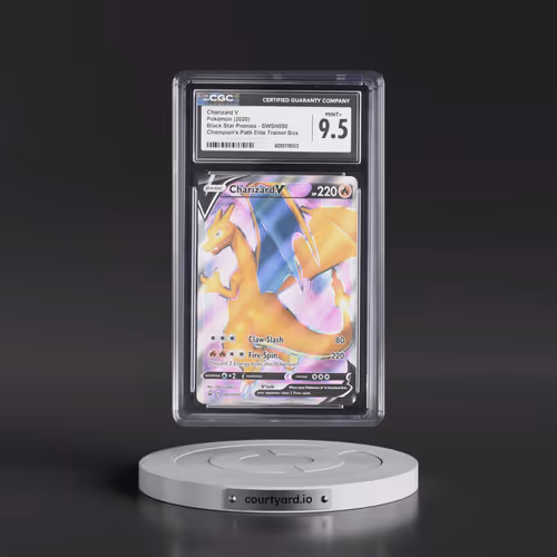 2017 Black Star Promos - Sword & Shield #SWSH050 Charizard V - Champion's Path Elite Trainer Box (Ho