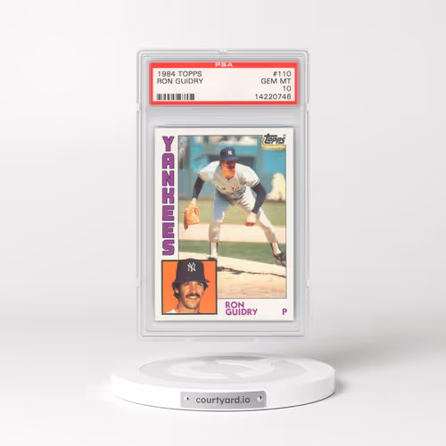 1984 Topps #110 Ron Guidry (PSA 10 GEM MINT)