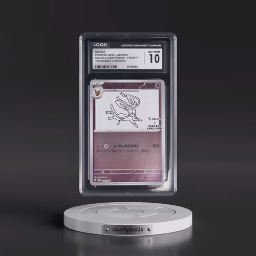 2022 Scarlet & Violet Promos #070/SV-P Sylveon - Reverse Holo YU NAGABA x Pokémon () (CGC 10 GEM MIN