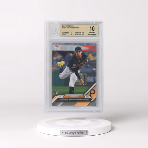 2024 Topps Now #667 Paul Skenes (BGS 10 PRISTINE)
