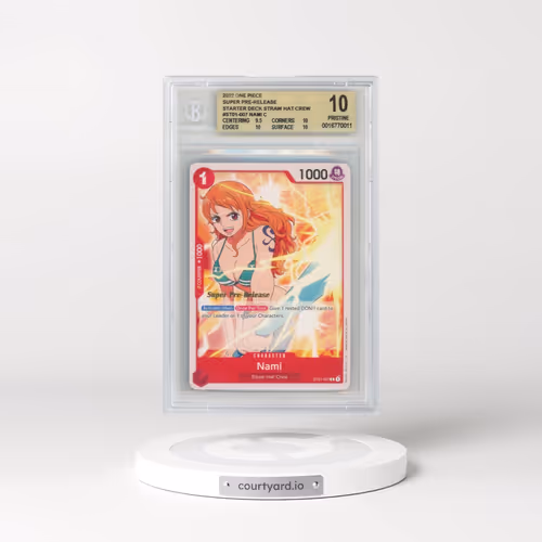 2022 Straw Hat Crew - English #007 Nami - Super Pre-Release (BGS 10 PRISTINE)
