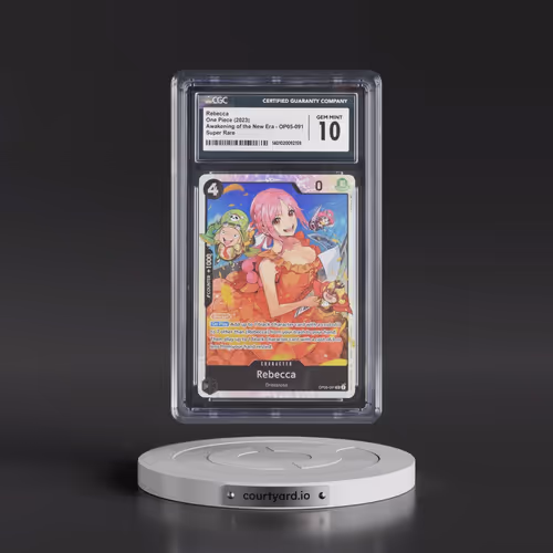 2023 Awakening of the New Era (OP05) - English #OP05-091 Rebecca (CGC 10 GEM MINT)