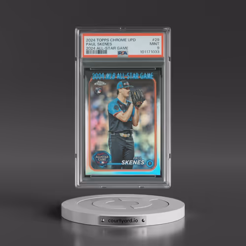 2024 Topps Chrome Update 2024 All-Star Game Chrome #29 Paul Skenes (PSA 9 MINT)