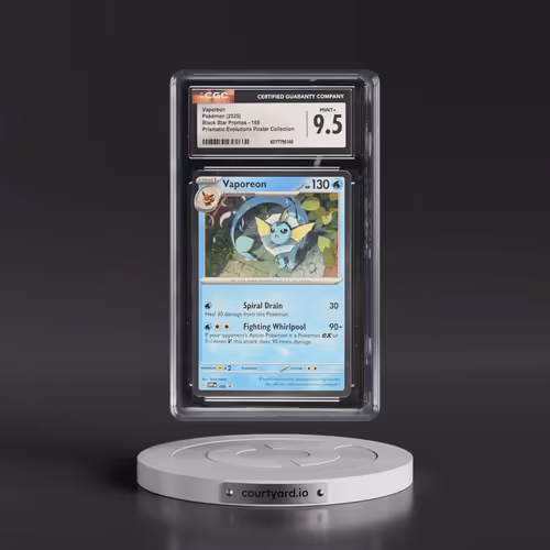 2023 Black Star Promos - Scarlet & Violet SVP EN #168 Vaporeon - Prismatic Evolutions Poster Collect
