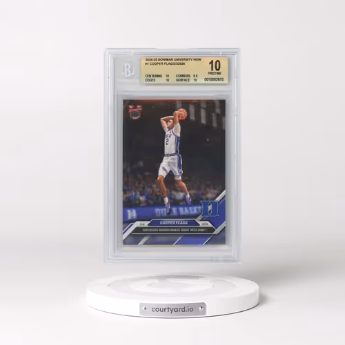 2024 Bowman U Now #1 Cooper Flagg (BGS 10 PRISTINE)