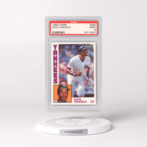 1984 Topps #460 Dave Winfield (PSA 9 MINT)