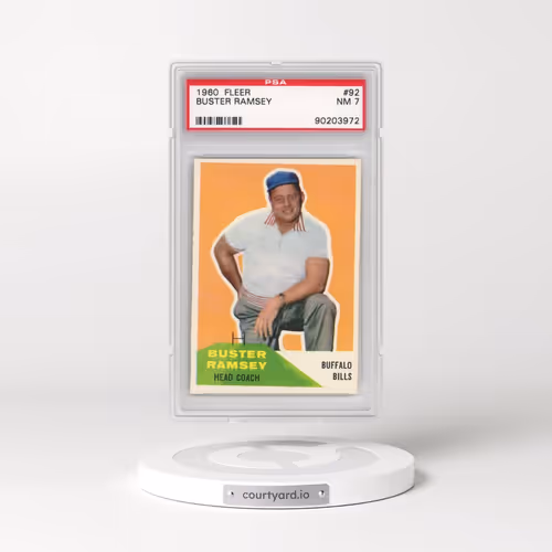 1960 Fleer #92 Buster Ramsey (PSA 7 NM)