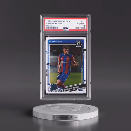 2023-24 Panini Donruss FIFA #177 Lamine Yamal - Optic (PSA 10 GEM MINT)