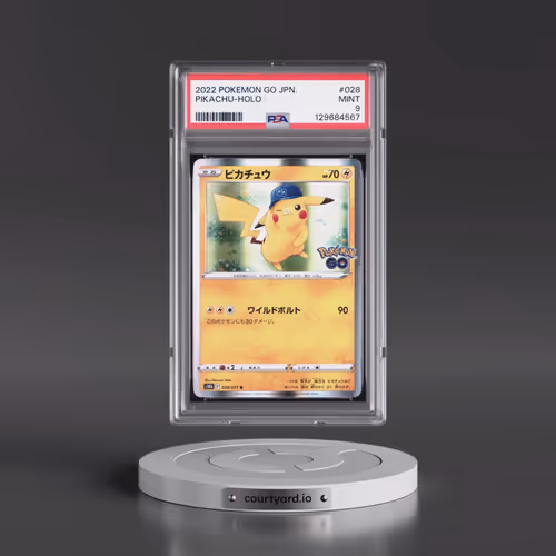 2022 Pokémon Go #028 Pikachu - Holo (PSA 9 MINT)