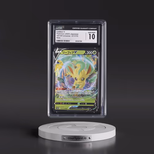 2022 VSTAR Universe #011/172 Leafeon V - Holo (CGC 10 GEM MINT)