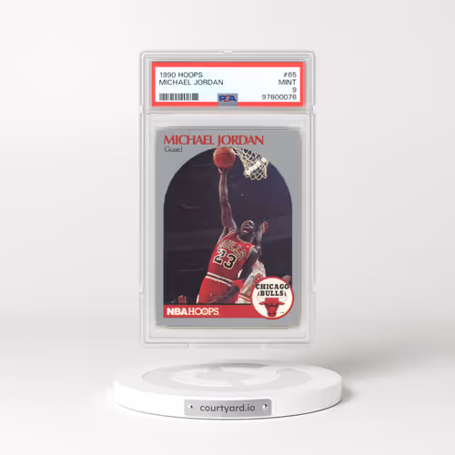 1990 Hoops #65 Michael Jordan (PSA 9 MINT)
