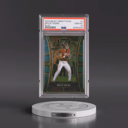 2023 Panini Select Draft Picks #1 Bryce Young - Blue (PSA 10 GEM MINT)