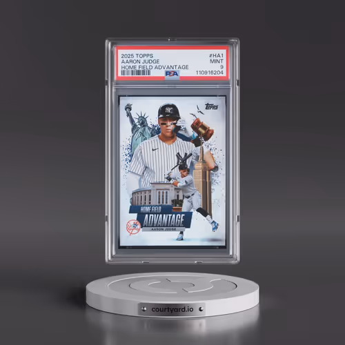 2025 Topps Home Field Advantage #HA1 Aaron Judge (PSA 9 MINT)