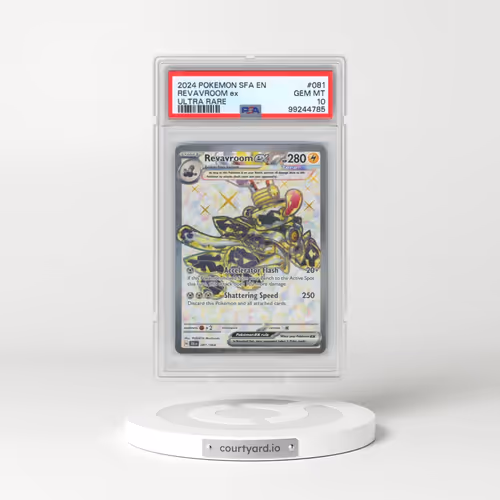 2024 Pokémon Sfa EN-Shrouded Fable #081 Revavroom EX - Holo Ultra Rare (PSA 10 GEM MINT)
