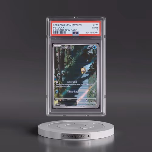 2023 Pokémon Mew EN-151 #175 Psyduck - Illustration Rare (PSA 9 MINT)