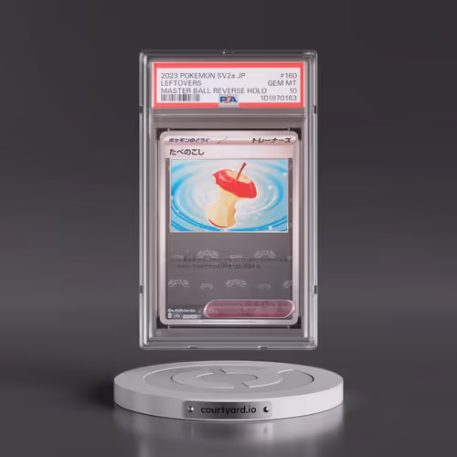 2023 Pokémon Sv2a-Pokemon 151 #160 Leftovers - Reverse Holo Master Ball (PSA 10 GEM MINT)