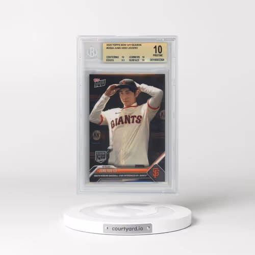 2023 Topps Now Offseason #OS24 Jung Hoo Lee/5761* (BGS 10 PRISTINE)