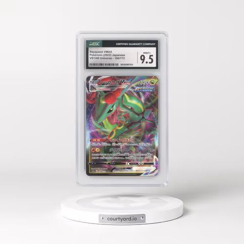 2022 VSTAR Universe #108/172 Rayquaza VMAX - Holo (CGC 9.5 MINT+)