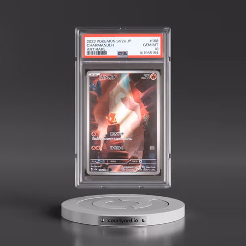 2023 Pokémon Sv2a-Pokemon 151 #168 Charmander - Art Rare (PSA 10 GEM MINT)
