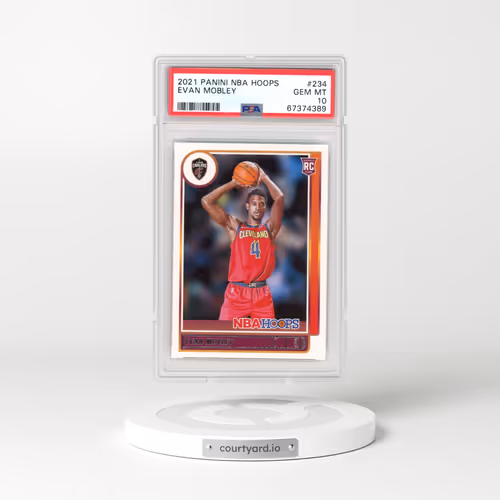 2021 Panini NBA Hoops #234 Evan Mobley (PSA 10 GEM MINT)