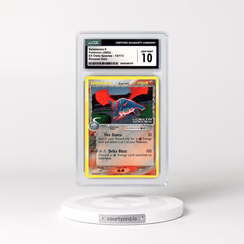 2005 EX Delta Species #14 Salamence - Holo (CGC 10 GEM MINT)