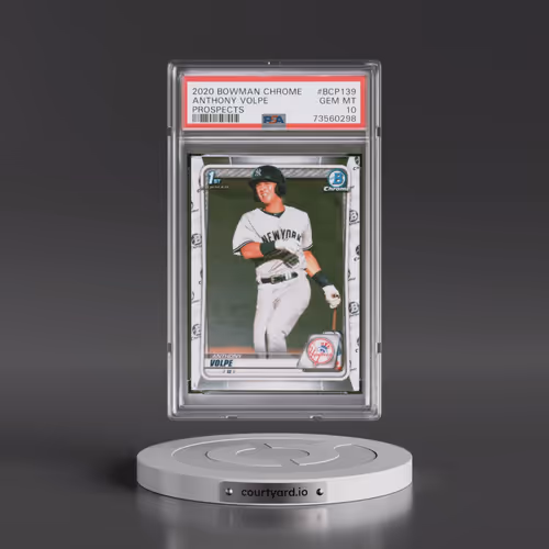 2020 Bowman Chrome Prospects #BCP139 Anthony Volpe (PSA 10 GEM MINT)