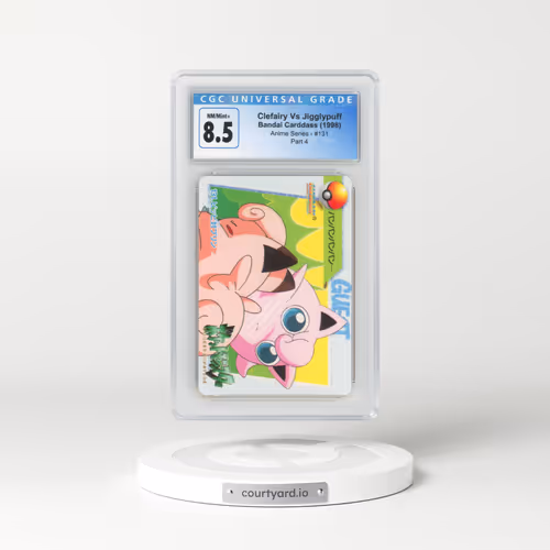 1998 Anime Series #131 Clefairy Vs Jigglypuff - Part 4 (CGC 8.5 NM-MT+)