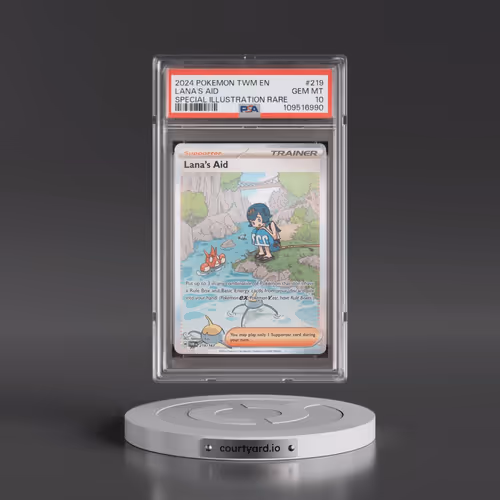 2024 Pokémon Twm EN-Twilight Masquerade #219 Lana's Aid - Special Illustration Rare (PSA 10 GEM MINT